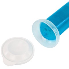 Диски гелевые, освежитель и очиститель для унитаза / писсуара, 8 дисков 44 г, LAIMA, "Океан", шприц, 609796 - фото 5