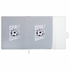 Дневник 1-11 класс 48 л., кожзам (твердая), магнитный клапан, ЮНЛАНДИЯ, "Goal", 106929 Дневник 1-11 класс 48 л., кожзам (твердая), магнитный клапан, ЮНЛАНДИЯ, "Goal", 106929 - фото 6