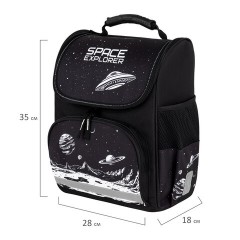 Ранец ПИФАГОР BASIC, 1 отделение, 3 кармана, эргономичная спинка, "Space invader", 35х28х18 см, 273140 Ранец ПИФАГОР BASIC, 1 отделение, 3 кармана, эргономичная спинка, "Space invader", 35х28х18 см, 273140 - фото 10