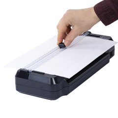 Ламинатор 3 в 1 BRAUBERG CHF-02, А4, 60-150 мкм, 30 см/мин, со встроенным резаком и обрезчиком углов, В ПОДАРОК набор пленок 40 шт., 532862 - фото 7