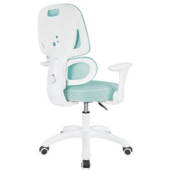 Кресло детское с поясничной поддержкой BRABIX KIDS "MG-225", сетка/ткань TW, голубое, 533317 - фото 5