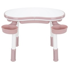 Стол детский трансформер 3 в 1 BRABIX KIDS CT-001, растущий, 2-8 лет, пластик, розовый, 533289 - фото 5