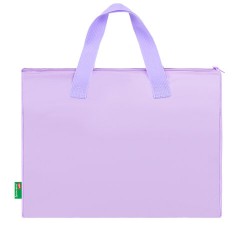 Папка на молнии с ручками BRAUBERG KIDS, ПВХ-карман, 27x35 см, "Ягодный коктейль", 274474 - фото 2