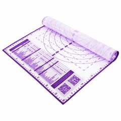 Коврик силиконовый для раскатки/запекания 40х60 см, фиолетовый, ПОДАРОК пластиковый нож, DASWERK, 608425 Коврик силиконовый для раскатки/запекания 40х60 см, фиолетовый, ПОДАРОК пластиковый нож, DASWERK, 608425 - фото 6