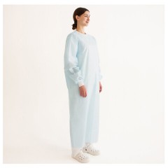 Халат хирургический стерильный 120 см, XXL (56-58 размер), манжета, спанбонд 25 г/м2, ГЕКСА - фото 2