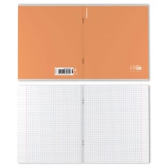 Тетрадь А5, 48 л., скоба, клетка, Soft-Touch, выборочный УФ-лак, плотная бумага 80 г/м2, ERICH KRAUSE, 60623 - фото 8