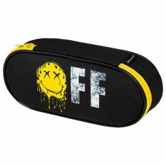Пенал-футляр BRAUBERG, 1 отделение, органайзер, полиэстер, 22x9x5 см, "Smile OFF", 271587 Пенал-футляр BRAUBERG, 1 отделение, органайзер, полиэстер, 22x9x5 см, "Smile OFF", 271587 - фото 2