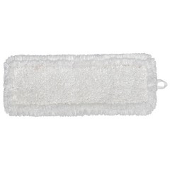 Насадка МОП плоская для швабры/держателя 40 см, уши/карманы (ТИП У/К), петлевая микрофибра, LAIMA EXPERT, 605315