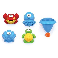 Игрушки для ванны в наборе, пластиковые, 6 шт., НОРДПЛАСТ, 741 - фото 9