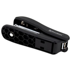 Степлер №24/6, 26/6 BRAUBERG "SX-39", до 25 листов, черный, 228590 - фото 6