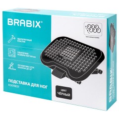 Подставка для ног BRABIX "Ultra 2" 44х34 см, массажер, регулировка высоты и угла наклона, 533037 Подставка для ног BRABIX "Ultra 2" 44х34 см, массажер, регулировка высоты и угла наклона, 533037 - фото 12