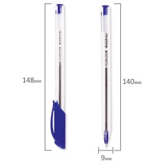 Ручки шариковые масляные BRAUBERG, НАБОР 8 шт., АССОРТИ, "Extra Glide", узел 1 мм, линия письма 0,5 мм, 142140 - фото 12