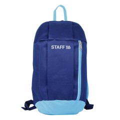 Рюкзак STAFF AIR компактный, темно-синий с голубыми деталями, 40х23х16 см, 226375 Рюкзак STAFF AIR компактный, темно-синий с голубыми деталями, 40х23х16 см, 226375 - фото 2