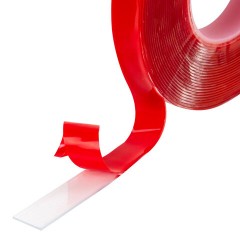Монтажная прозрачная суперпрочная двухсторонняя лента 10 мм х 5 м, акриловая, толщина 1 мм, WBZ (ВБЗ), 700423 Монтажная прозрачная суперпрочная двухсторонняя лента 10 мм х 5 м, акриловая, толщина 1 мм, WBZ (ВБЗ), 700423 - фото 6