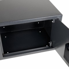 Сейф мебельный DASWERK SC-250EL (250х350х250 мм), электронный замок, графит, 291343 - фото 9