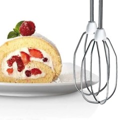 Миксер BOSCH MFQ3010, 300 Вт, 2 скорости, 2 венчика, 2 крюка для теста, белый Миксер BOSCH MFQ3010, 300 Вт, 2 скорости, 2 венчика, 2 крюка для теста, белый - фото 4