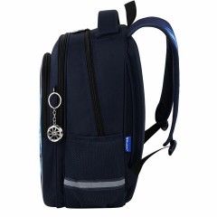 Рюкзак BRAUBERG OPTIMA, 2 отделения, с брелоком, "Night driver", 36х27х18 см, 272096 Рюкзак BRAUBERG OPTIMA, 2 отделения, с брелоком, "Night driver", 36х27х18 см, 272096 - фото 3