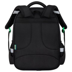 Рюкзак SNOOBAG (СНУБЭГ) MIND с пеналом в комплекте, 2 отделения, "Неоновый паук", 40х28х18 см, 274444 - фото 4