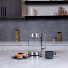 Чайник TIMBERK T-EK27G04, 2 л, 2200 Вт, закрытый нагревательный элемент, стекло, стальной Чайник TIMBERK T-EK27G04, 2 л, 2200 Вт, закрытый нагревательный элемент, стекло, стальной - фото 10