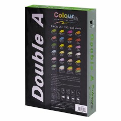 Бумага цветная DOUBLE A, А4, 80 г/м2, 500 л., интенсив, зелёная Бумага цветная DOUBLE A, А4, 80 г/м2, 500 л., интенсив, зелёная - фото 3