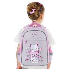 Рюкзак BRAUBERG FAVOUR, 2 отделения, 3 кармана, "Fluffy kittens", 40х29х15 см, 271417 Рюкзак BRAUBERG FAVOUR, 2 отделения, 3 кармана, "Fluffy kittens", 40х29х15 см, 271417 - фото 7