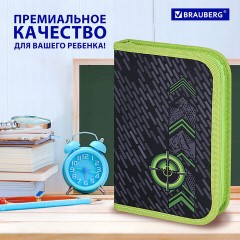Пенал BRAUBERG, 1 отделение, 2 откидные планки, полиэстер, 21х14 см, "Gunsight", 271517 Пенал BRAUBERG, 1 отделение, 2 откидные планки, полиэстер, 21х14 см, "Gunsight", 271517 - фото 15