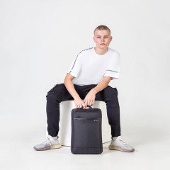 Рюкзак HEIKKI HIGH TECH (ХЕЙКИ) с отделением для ноутбука, черный, 43x28x12 см, 272589 Рюкзак HEIKKI HIGH TECH (ХЕЙКИ) с отделением для ноутбука, черный, 43x28x12 см, 272589 - фото 10