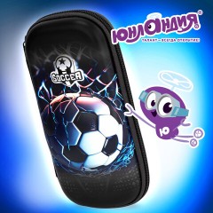 Пенал ЮНЛАНДИЯ, 1 отделение, 1 откидная планка, карман, EVA покрытие soft-touch, 22х10х5 см, "Soccer Club", 273186 Пенал ЮНЛАНДИЯ, 1 отделение, 1 откидная планка, карман, EVA покрытие soft-touch, 22х10х5 см, "Soccer Club", 273186 - фото 13
