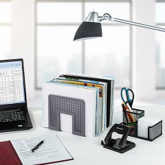 Лоток-сортер для бумаг BRAUBERG "Office-Expert", 3 отделения, 207х212х168 мм, сетчатый серый, 238022 Лоток-сортер для бумаг BRAUBERG "Office-Expert", 3 отделения, 207х212х168 мм, сетчатый серый, 238022 - фото 4