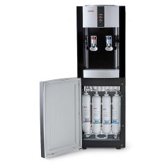 Пурифайер для воды AEL LC-AEL-47s, напольный, НАГРЕВ/ОХЛАЖДЕНИЕ КОМПРЕССОРНОЕ, 2 крана, черный/серебро, 00312 Пурифайер для воды AEL LC-AEL-47s, напольный, НАГРЕВ/ОХЛАЖДЕНИЕ КОМПРЕССОРНОЕ, 2 крана, черный/серебро, 00312 - фото 3