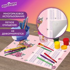 Настольное покрытие ЮНЛАНДИЯ, А3+, пластик, 46x33 см, "Fawn", 270395 Настольное покрытие ЮНЛАНДИЯ, А3+, пластик, 46x33 см, "Fawn", 270395 - фото 9