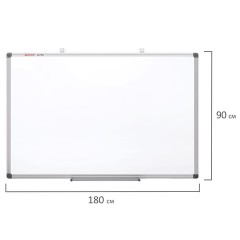 Доска магнитно-маркерная 90х180 см, алюминиевая рамка, BRAUBERG "Extra", 237557 - фото 13