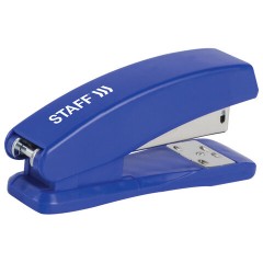 Степлер №24/6, 26/6 STAFF "Basic", до 20 листов, синий, 227406 - фото 5