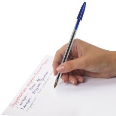 Ручки шариковые НАБОР 4 ЦВЕТА STAFF "Basic Budget BP-02", письмо 500 м, длина корпуса 13,5 см, линия письма 0,5 мм, 143762 Ручки шариковые НАБОР 4 ЦВЕТА STAFF "Basic Budget BP-02", письмо 500 м, длина корпуса 13,5 см, линия письма 0,5 мм, 143762 - фото 7