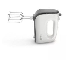 Миксер PHILIPS HR3745/00 на подставке 450 Вт, 5 скоростей, 2 венчика, 2 крюка для теста, чаша, белый Миксер PHILIPS HR3745/00 на подставке 450 Вт, 5 скоростей, 2 венчика, 2 крюка для теста, чаша, белый - фото 2