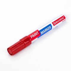 Маркер-краска лаковый EXTRA (paint marker) 4 мм, КРАСНЫЙ, УСИЛЕННАЯ НИТРО-ОСНОВА, BRAUBERG, 151980 Маркер-краска лаковый EXTRA (paint marker) 4 мм, КРАСНЫЙ, УСИЛЕННАЯ НИТРО-ОСНОВА, BRAUBERG, 151980 - фото 10