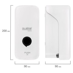 Дозатор для жидкого мыла LAIMA PROFESSIONAL PREMIUM, НАЛИВНОЙ, 0,5 л, белый, ABS-пластик, 609508 - фото 9