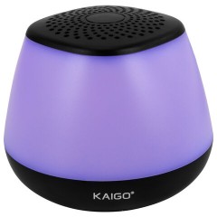 Колонка портативная KAIGO (КАЙГО) GE-3058, 3 Вт, Bluetooth, Micro SD, RGB, 514222