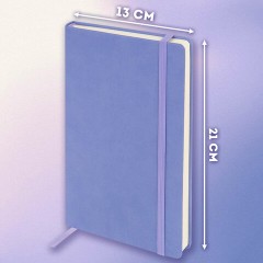 Скетчбук, слоновая кость 140 г/м2 130х210 мм, 80 л., КОЖЗАМ, резинка, BRAUBERG ART CLASSIC, пастель сиреневый, 116879 - фото 14