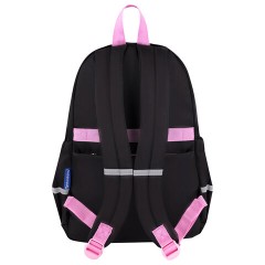 Рюкзак BRAUBERG PASTEL с термонашивками в комплекте, "Black kitty", черный, 40х29х14 см, 273128 Рюкзак BRAUBERG PASTEL с термонашивками в комплекте, "Black kitty", черный, 40х29х14 см, 273128 - фото 4