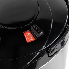 Термопот SONNEN TP-60, 6 л, 900 Вт, 1 температурный режим, 3 режима подачи воды, сталь, черный/серебро, 456713 - фото 8