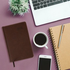 Ежедневник датированный 2026, А5, 138х213 мм, BRAUBERG "Impression", под кожу, коричневый, 117511 - фото 13