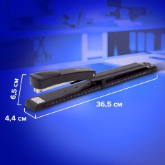 Степлер брошюровочный №24/6, 26/6 BRAUBERG "Universal", до 25 листов, черный, 220942 Степлер брошюровочный №24/6, 26/6 BRAUBERG "Universal", до 25 листов, черный, 220942 - фото 20