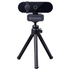 Веб-камера DEFENDER G-lens 2590 QHD, 3,7 Мп, микрофон, USB 2.0, регулируемый крепеж, черная, 63113 - фото 7