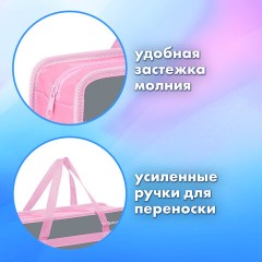 Папка на молнии с ручками BRAUBERG А4, 1 отделение, пластик, 80 мм, "Hi there", 273370 Папка на молнии с ручками BRAUBERG А4, 1 отделение, пластик, 80 мм, "Hi there", 273370 - фото 9