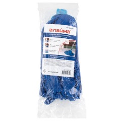 Насадка МОП ленточная для швабры, крепление еврорезьба, микрофибра, длина 30 см, 170 г, LAIMA, 605031 - фото 5