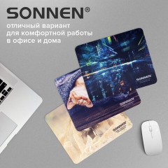 Коврик для мыши SONNEN "KITTEN", резина + ткань, 220х180х3 мм, 513313 Коврик для мыши SONNEN "KITTEN", резина + ткань, 220х180х3 мм, 513313 - фото 11