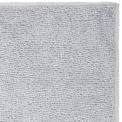 Тряпка для мытья пола из микрофибры 70х80 см "OVERLOCK GREY COLOUR", серая, 220 г/м2, LAIMA HOME, 608223 - фото 4