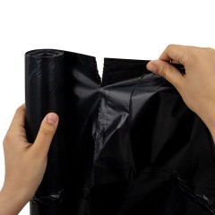 Мешки для мусора 120 л, черные, в рулоне 10 штук, особо прочные, ПВД 50 мкм, 70x110 см, серия ULTRA, BOOMHOUSE (БУМХАУС), 702666 - фото 5