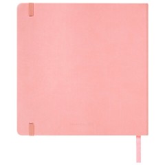 Скетчбук, слоновая кость 140 г/м2 200х200 мм, 80 л., КОЖЗАМ, резинка, BRAUBERG ART CLASSIC, пастель розовый, 116880 Скетчбук, слоновая кость 140 г/м2 200х200 мм, 80 л., КОЖЗАМ, резинка, BRAUBERG ART CLASSIC, пастель розовый, 116880 - фото 3
